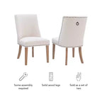Lot de 2 chaises d'appoint Axbridge - Powell