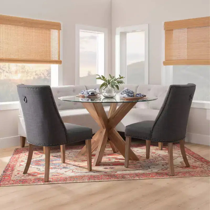 Lot de 2 chaises d'appoint Axbridge - Powell
