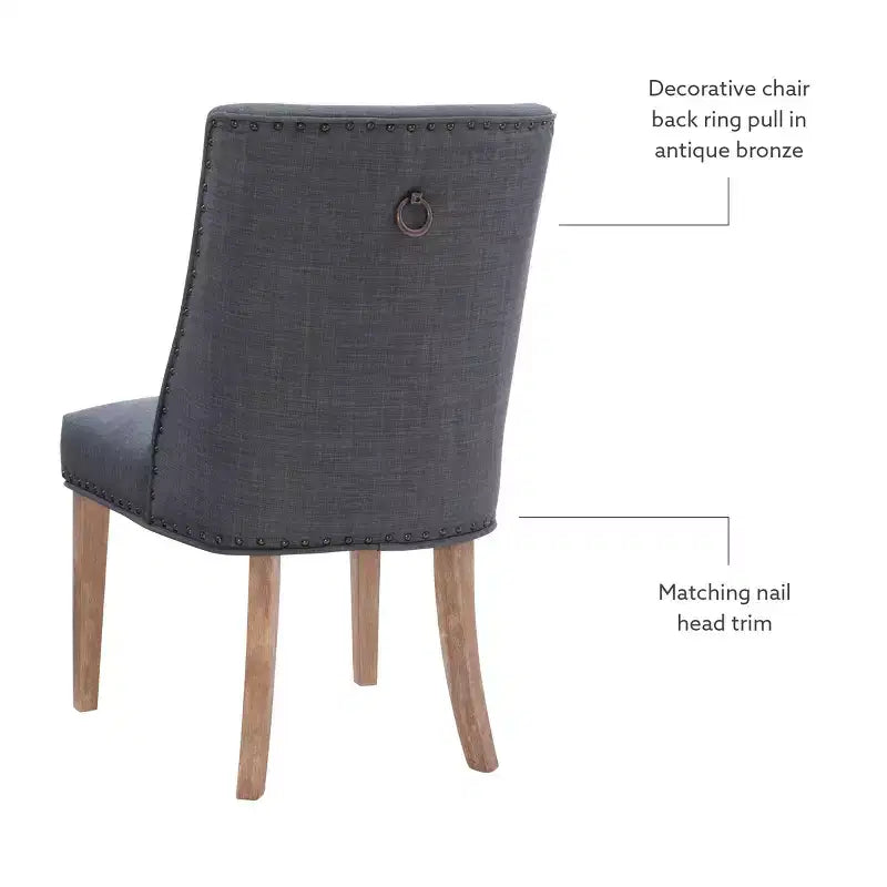 Lot de 2 chaises d'appoint Axbridge - Powell