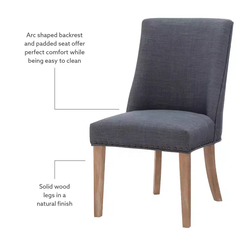 Lot de 2 chaises d'appoint Axbridge - Powell