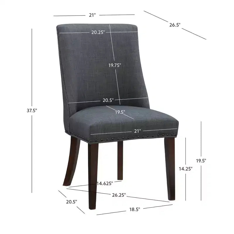 Lot de 2 chaises d'appoint Axbridge - Powell