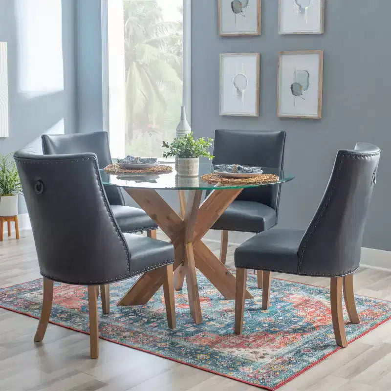 Lot de 2 chaises d'appoint Axbridge - Powell