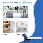 Lit de couchage pliant Costway avec matelas - Lit d'appoint convertible