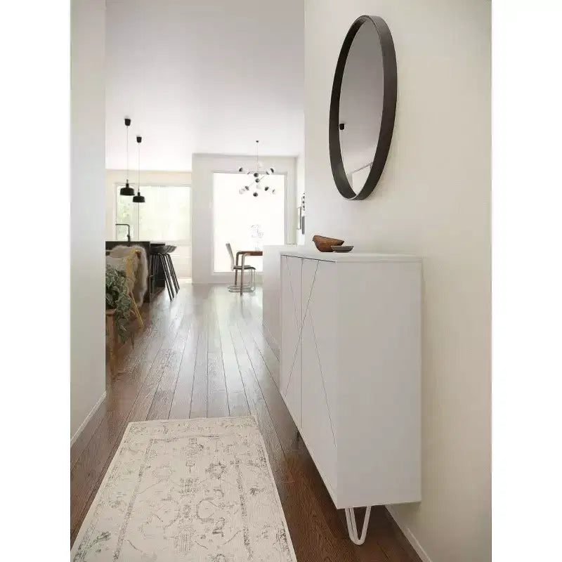 Armoire de rangement étroite 2 portes - Nexera