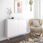 Armoire de rangement étroite 2 portes - Nexera