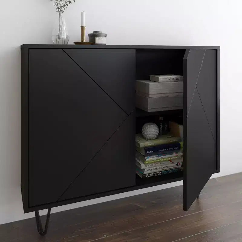 Armoire de rangement étroite 2 portes - Nexera
