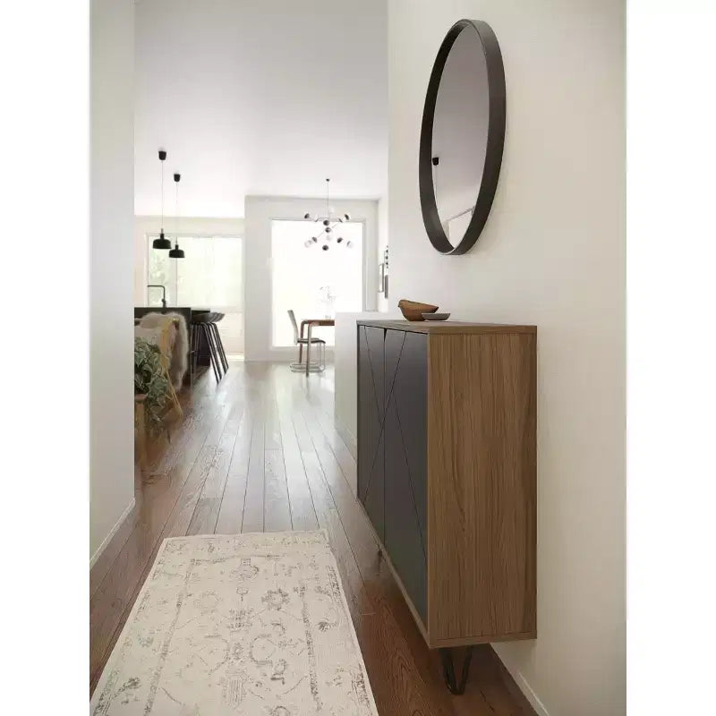 Armoire de rangement étroite 2 portes - Nexera