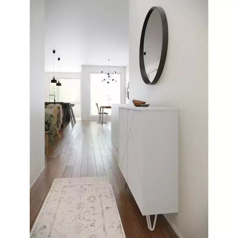 Armoire de rangement étroite 2 portes - Nexera