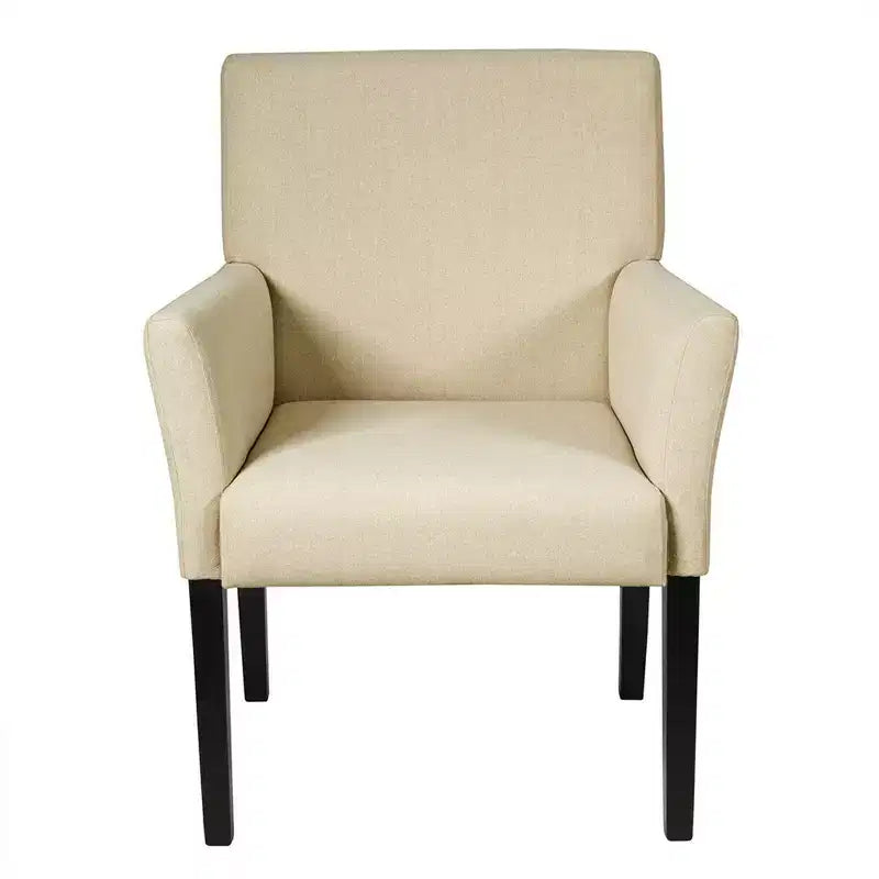 Lot de 2 fauteuils Costway pour invités/bureau avec pieds en bois