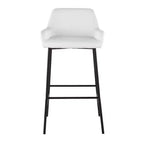 Lot de 2 tabourets de bar Daniella en métal et similicuir – LumiSource
