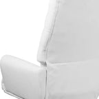 Chaise de bureau pivotante à dossier haut capitonné en similicuir Merrick Lane avec accoudoirs passepoilés