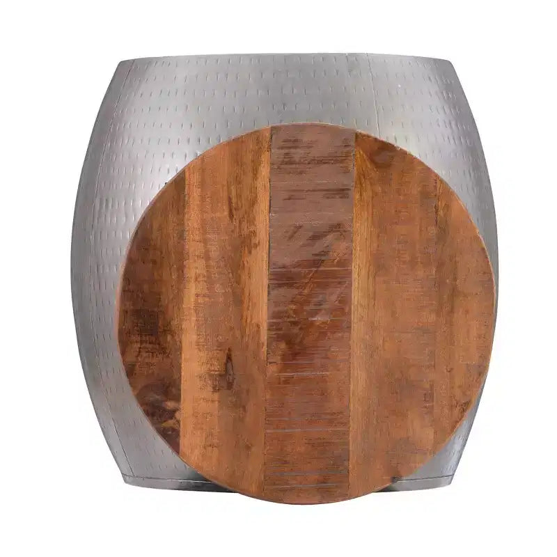Table d'appoint Beaton Drum avec rangement - Powell Company