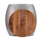 Table d'appoint Beaton Drum avec rangement - Powell Company