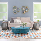 Table d'appoint Beaton Drum avec rangement - Powell Company