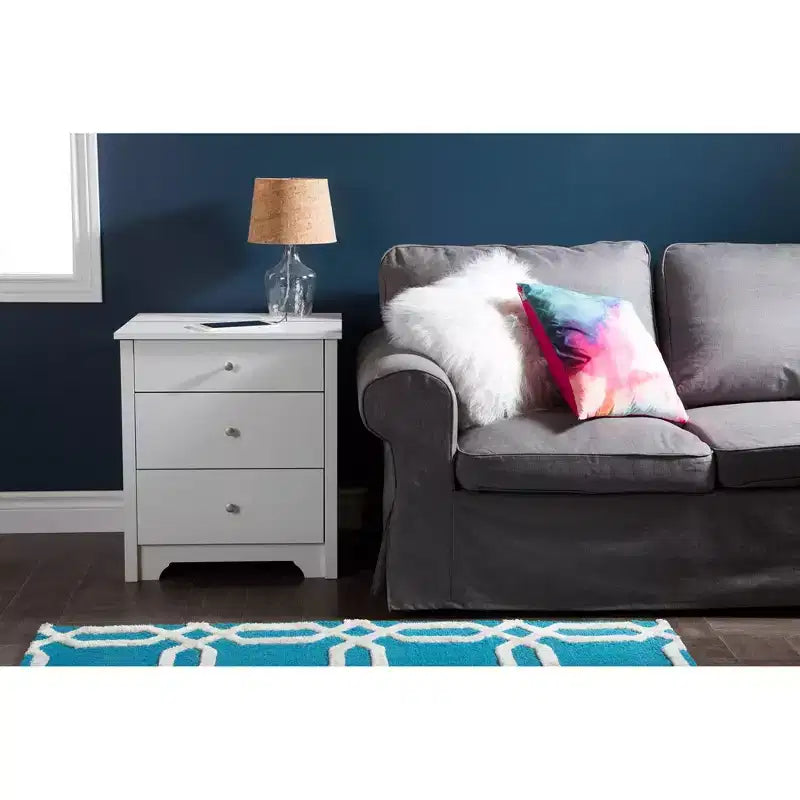 Table de chevet Vito avec station de recharge – South Shore