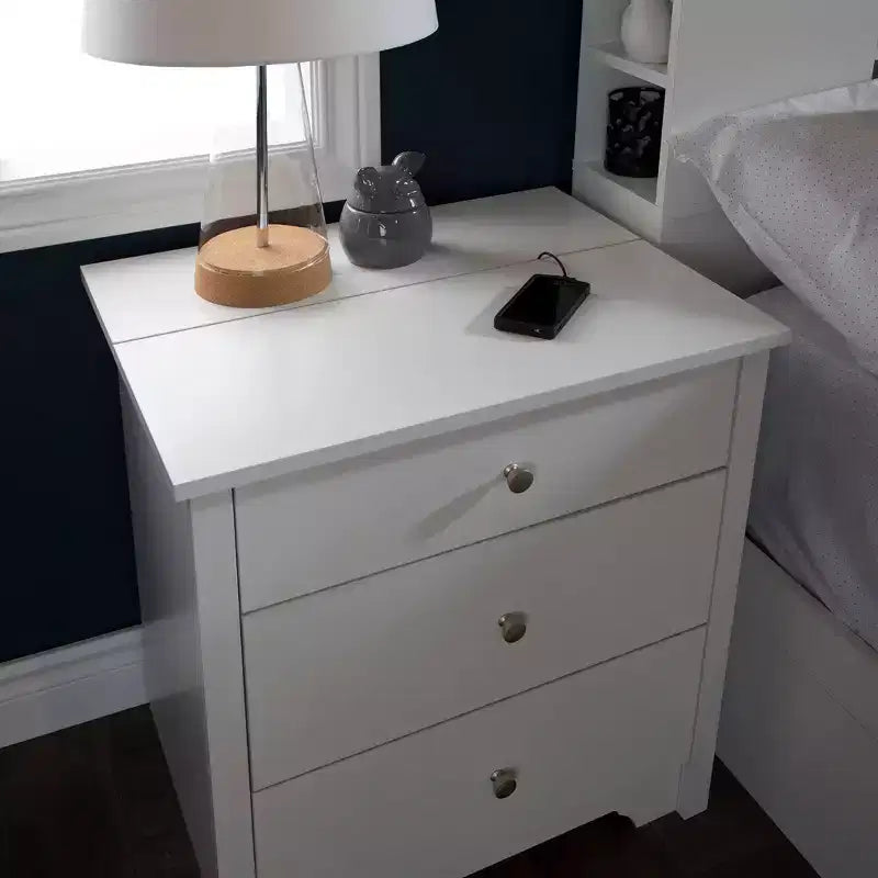 Table de chevet Vito avec station de recharge – South Shore