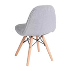 Chaise d'appoint moderne pour enfants Lyon en similicuir et fausse fourrure Merrick Lane, pour chambre, entrée et salon