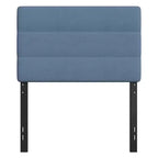 Tête de lit rembourrée Paxton Channel Stitched de Flash Furniture, hauteur réglable de 44,5 à 57,25