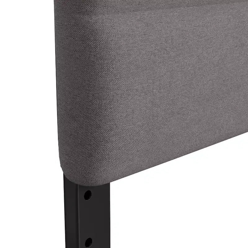 Tête de lit rembourrée Paxton Channel Stitched de Flash Furniture, hauteur réglable de 44,5 à 57,25