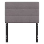 Tête de lit rembourrée Paxton Channel Stitched de Flash Furniture, hauteur réglable de 44,5 à 57,25