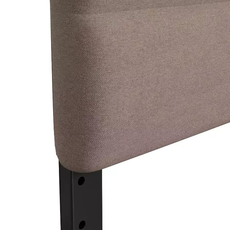 Tête de lit rembourrée Paxton Channel Stitched de Flash Furniture, hauteur réglable de 44,5 à 57,25