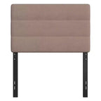 Tête de lit rembourrée Paxton Channel Stitched de Flash Furniture, hauteur réglable de 44,5 à 57,25