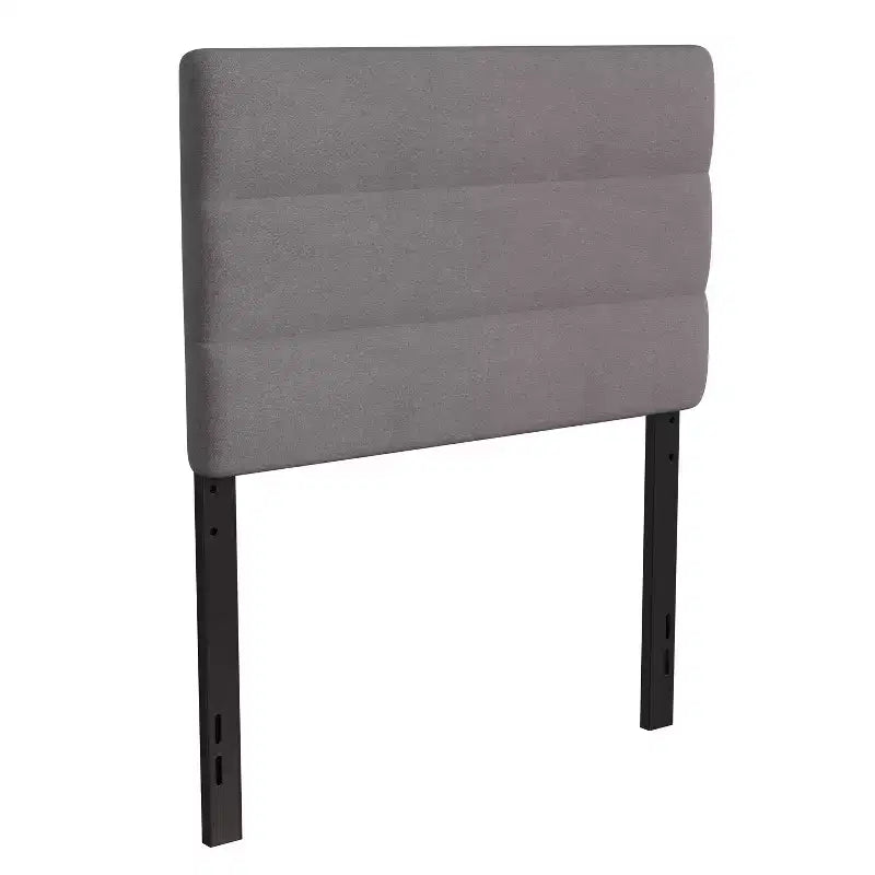 Tête de lit rembourrée Paxton Channel Stitched de Flash Furniture, hauteur réglable de 44,5 à 57,25