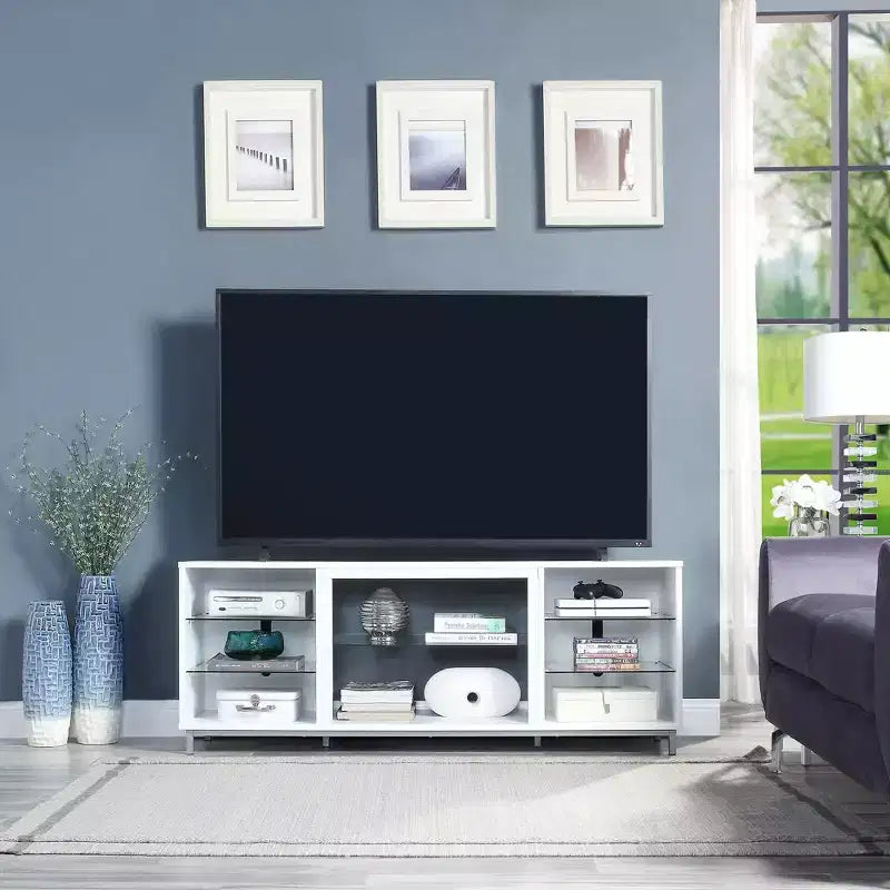 Meuble TV Brighton pour téléviseurs jusqu'à 56 po - Manhattan Comfort