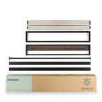 Cadre de lit plateforme Suzanne 10 Gris lavé - Zinus