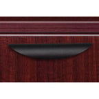 Bureau en L 60x65 Legacy avec unité de tiroirs à double piédestal - Regency
