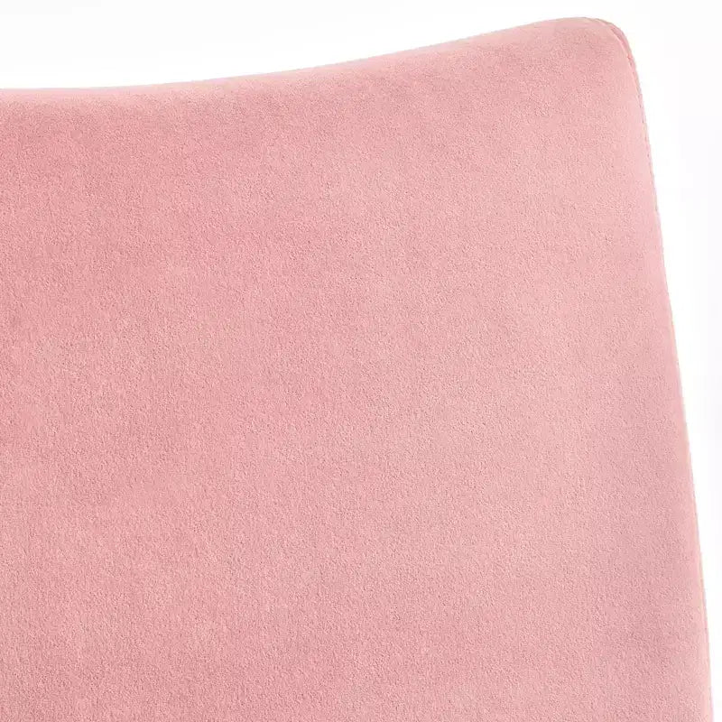 Fauteuil d'appoint sans accoudoirs en velours Petula - angelo:Home
