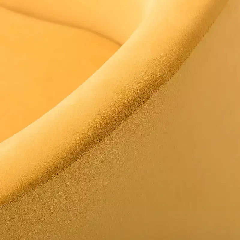 Fauteuil pivotant Amarante en velours confortable pour chambre à coucher avec base en métal | Karat Home-TEAL