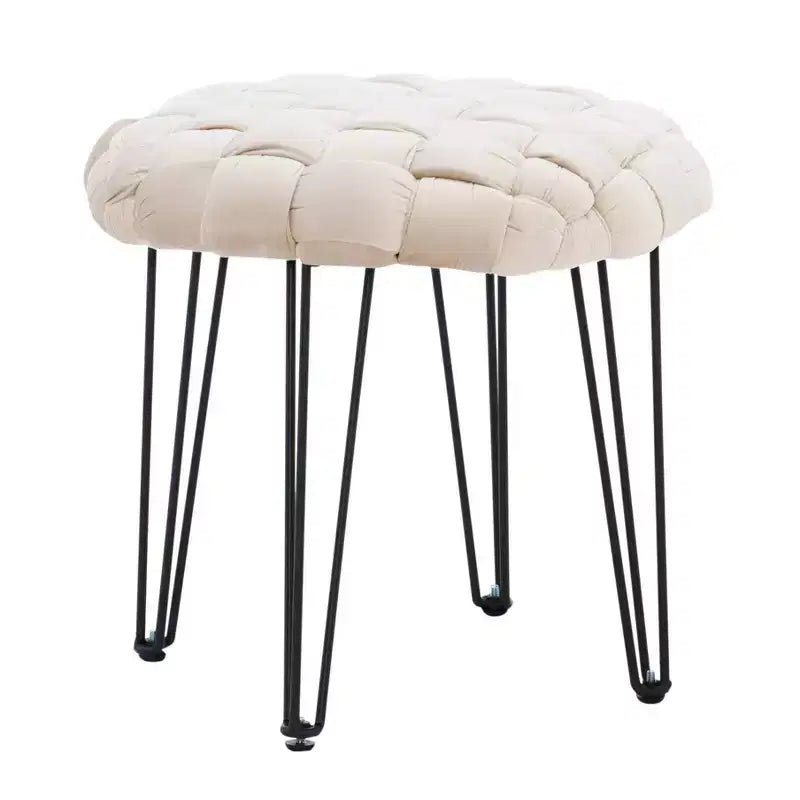 Mylie Pouf Rond - Linon