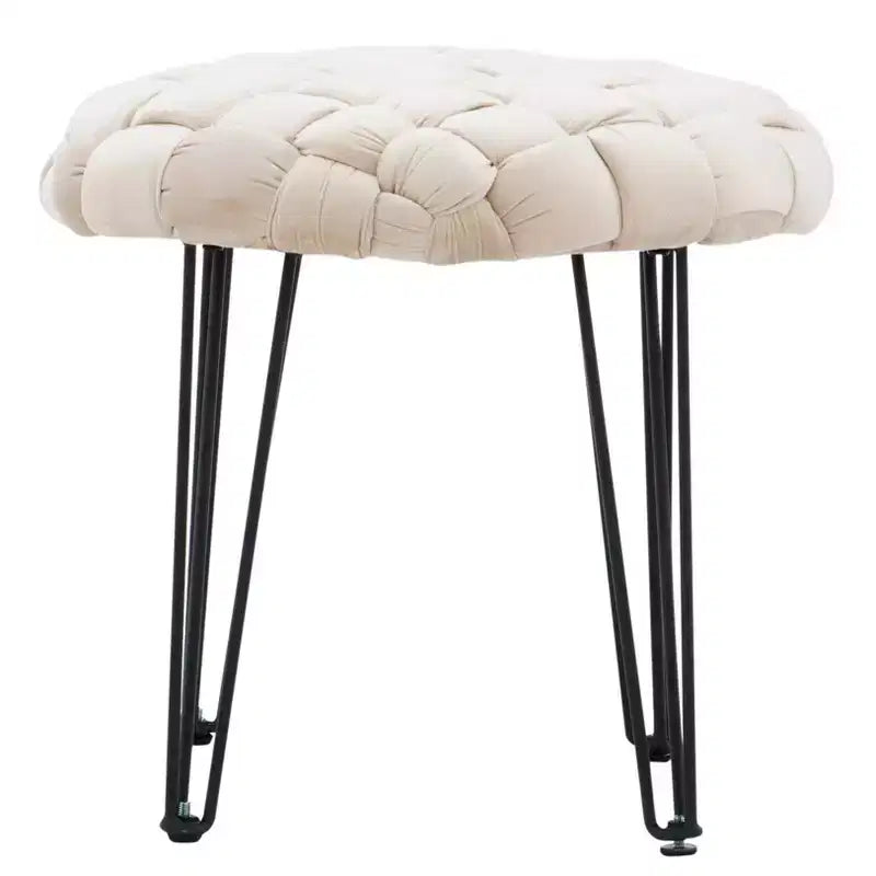 Mylie Pouf Rond - Linon