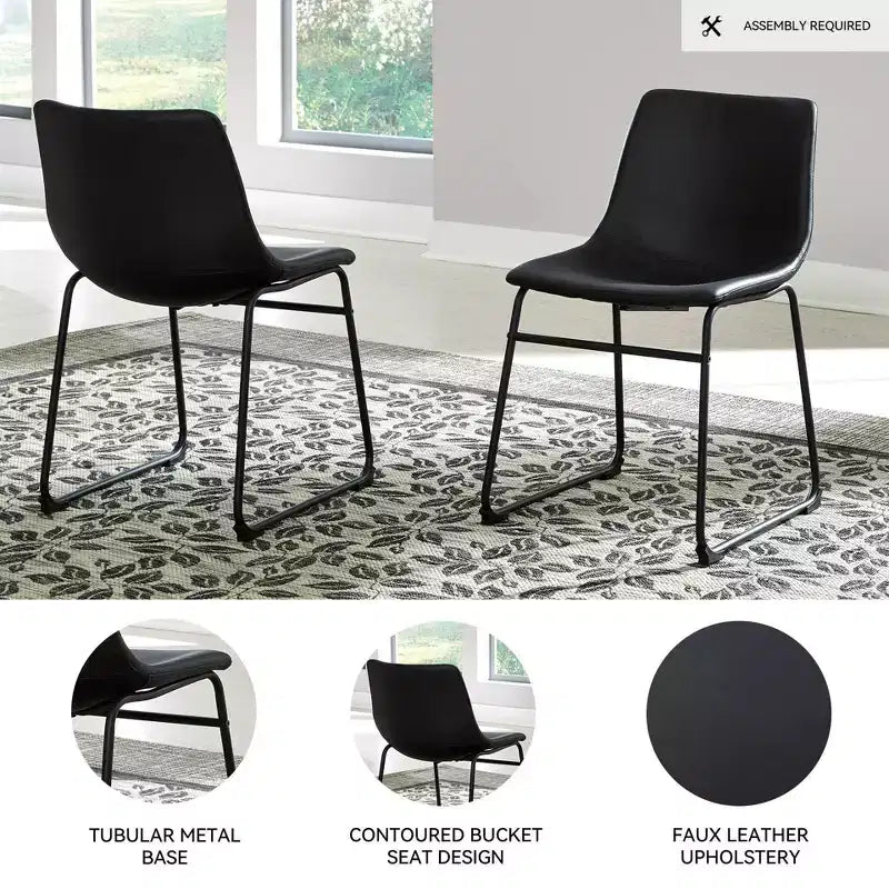 Lot de 2 chaises de salle à manger rembourrées Centiar - Signature Design by Ashley
