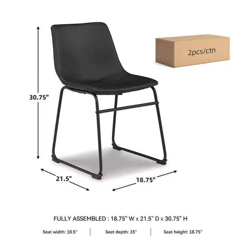 Lot de 2 chaises de salle à manger rembourrées Centiar - Signature Design by Ashley