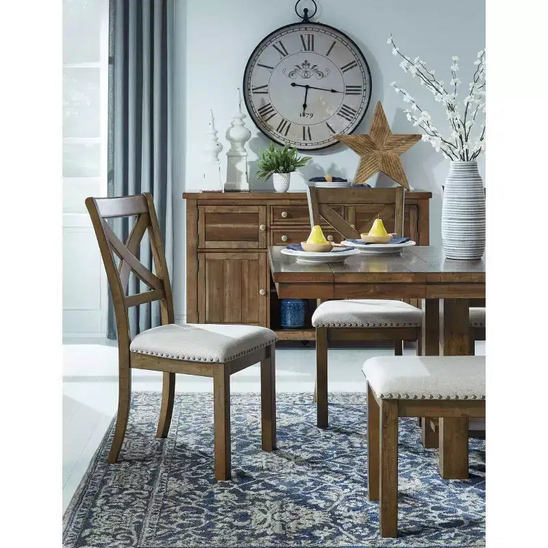 Table à manger rectangulaire extensible Moriville - Signature Design by Ashley