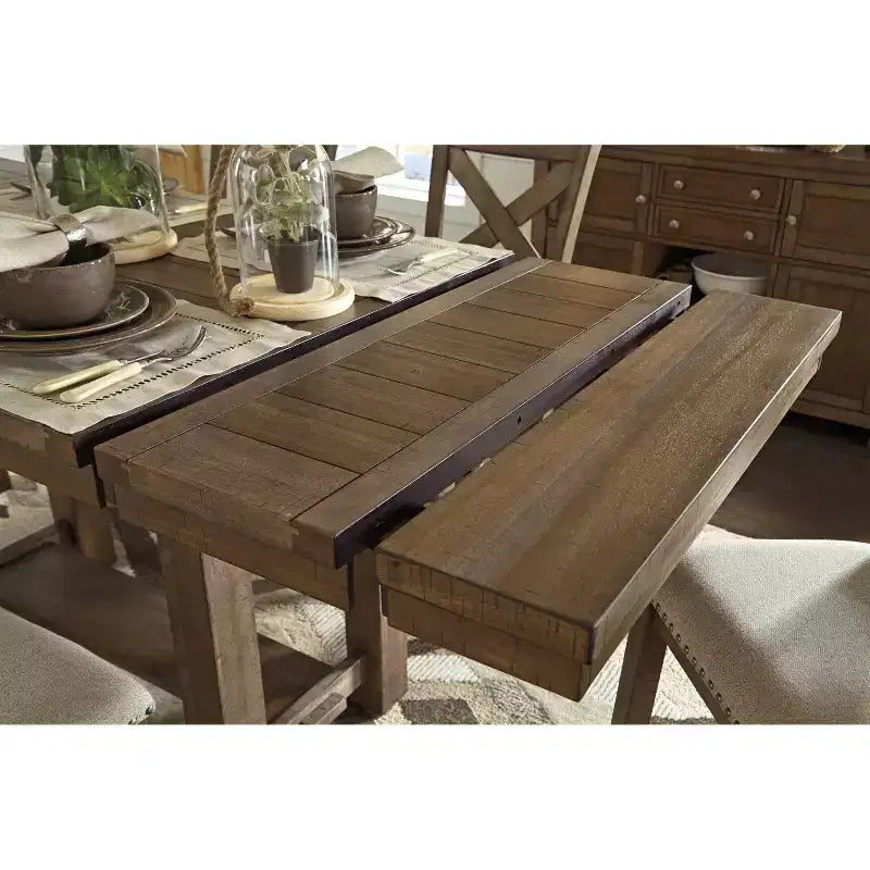 Table à manger rectangulaire extensible Moriville - Signature Design by Ashley