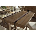 Table à manger rectangulaire extensible Moriville - Signature Design by Ashley