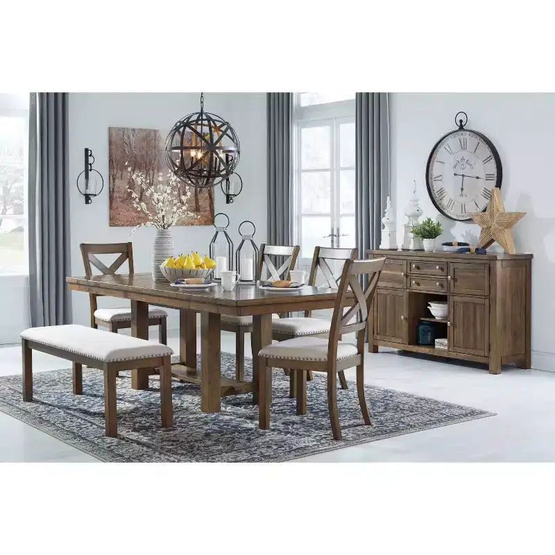 Table à manger rectangulaire extensible Moriville - Signature Design by Ashley