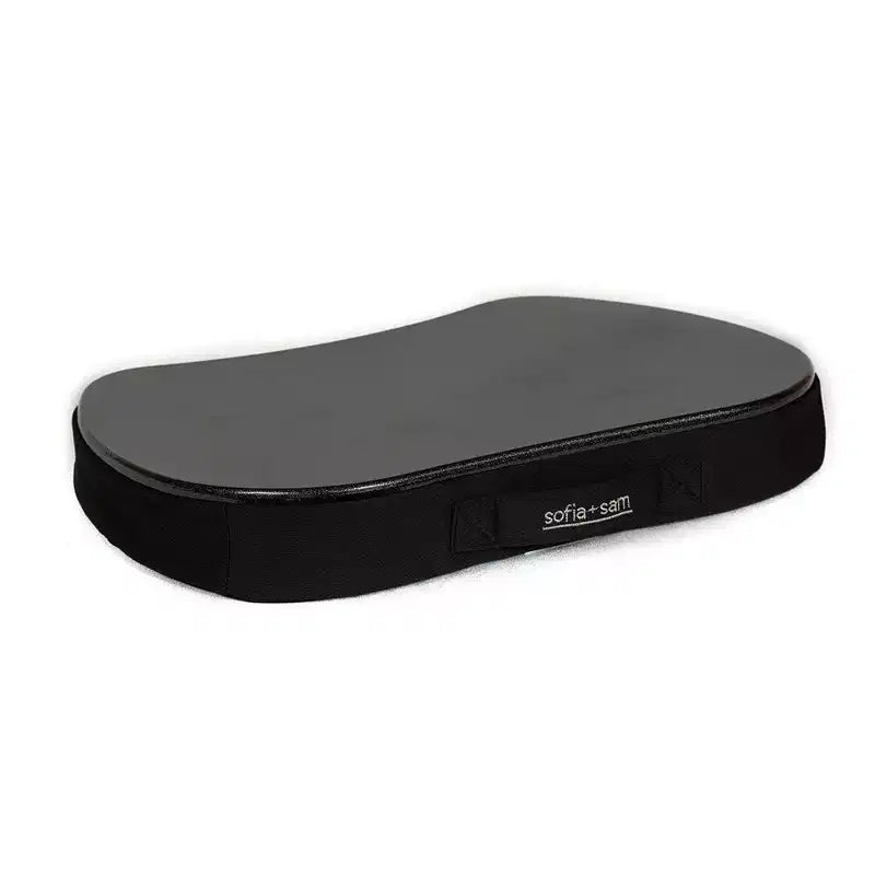 Sofia + Sam Mini Bureau d'ordinateur portable en mousse à mémoire de forme Couleur : Noir