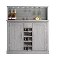 47 Wood Granite Pattern Cabinet - Festivo