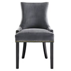 Lot de 2 chaises de salle à manger en velours Marquis Performance - Modway