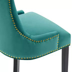 Lot de 2 chaises de salle à manger en velours Marquis Performance - Modway