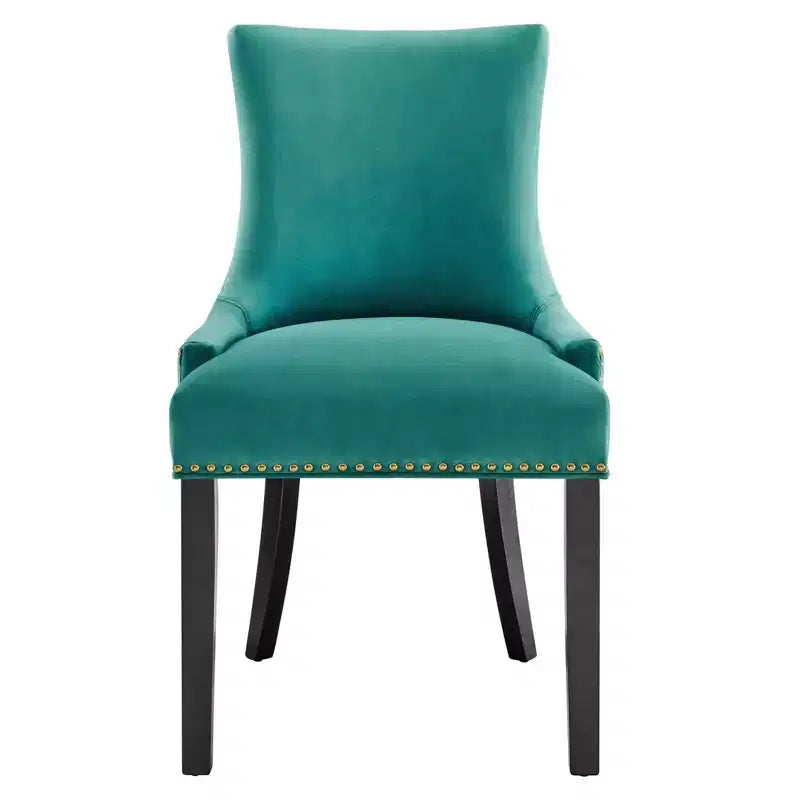 Lot de 2 chaises de salle à manger en velours Marquis Performance - Modway