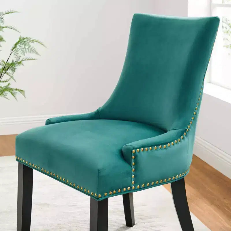 Lot de 2 chaises de salle à manger en velours Marquis Performance - Modway