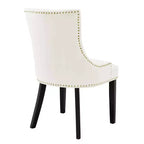 Lot de 2 chaises de salle à manger en velours Marquis Performance - Modway