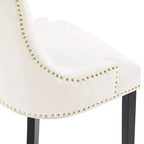 Lot de 2 chaises de salle à manger en velours Marquis Performance - Modway