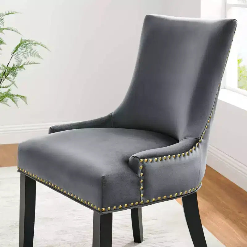 Lot de 2 chaises de salle à manger en velours Marquis Performance - Modway