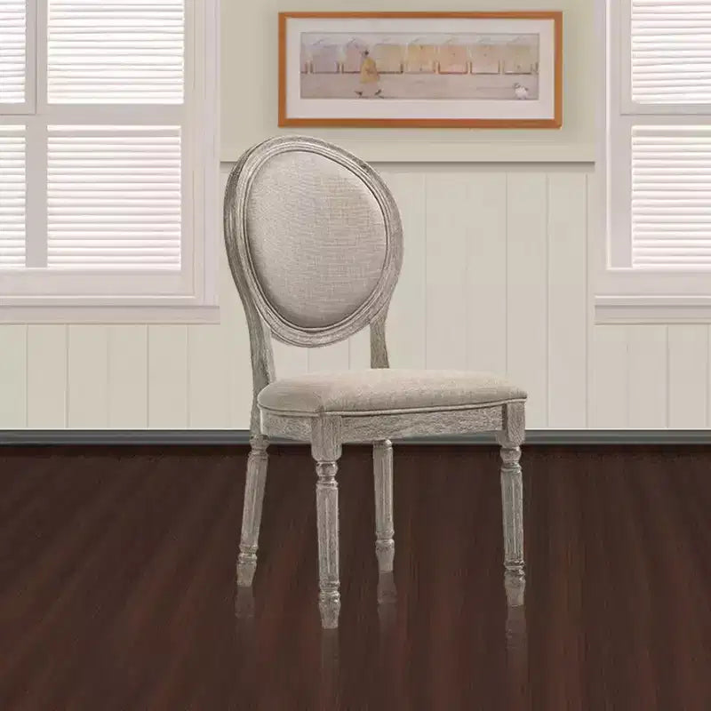 Faustine Accent Chair Tissu Tan/Finition chêne clair récupéré - Acme Furniture